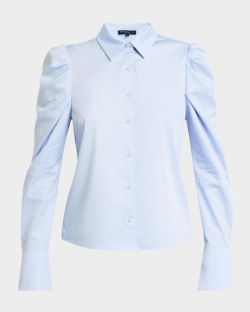 Generation Love Lyra Puff-Sleeve Shirt