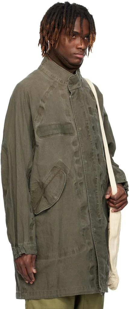 VisVim Khaki Six-Five Fishtail Parka 2