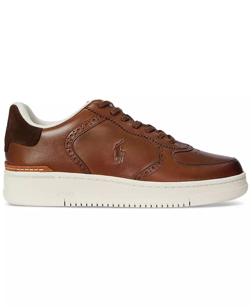 Men's Masters Court Burnished Leather Sneaker – On Sale Now