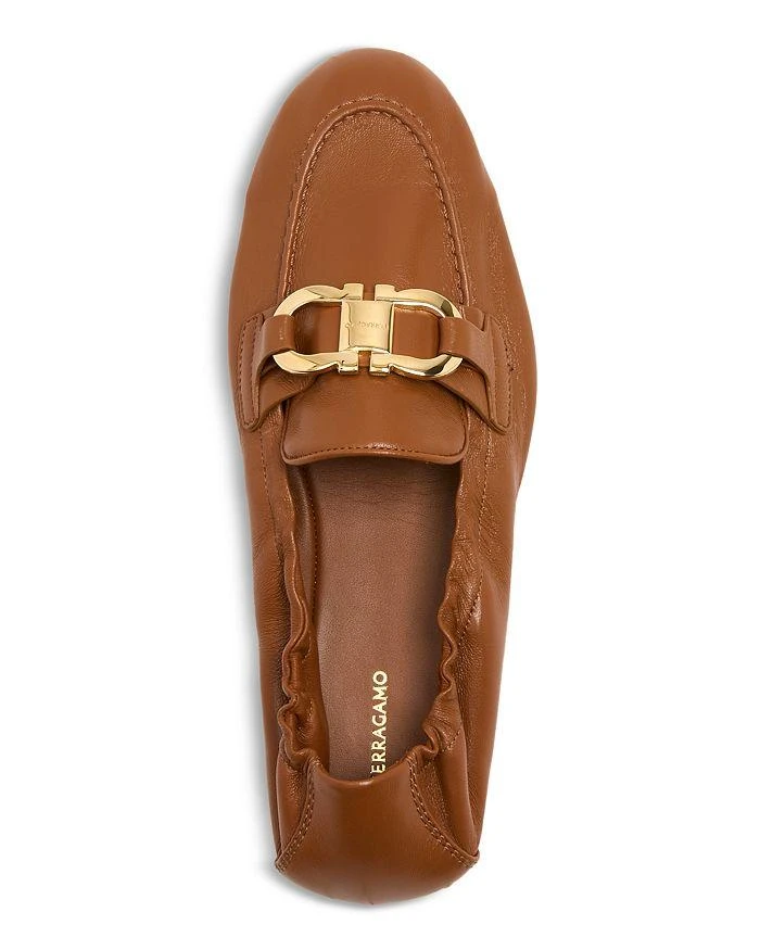 Salvatore Ferragamo Women's Jodie Logo Loafers 3