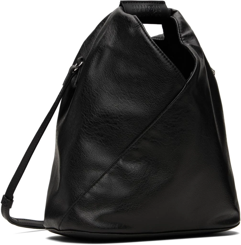 MM6 Black Triangle Crossbody Bag 2