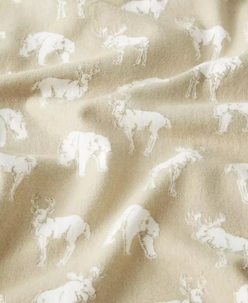 Eddie Bauer Printed Cotton Flannel 3-Pc. Sheet Set, Twin XL 3