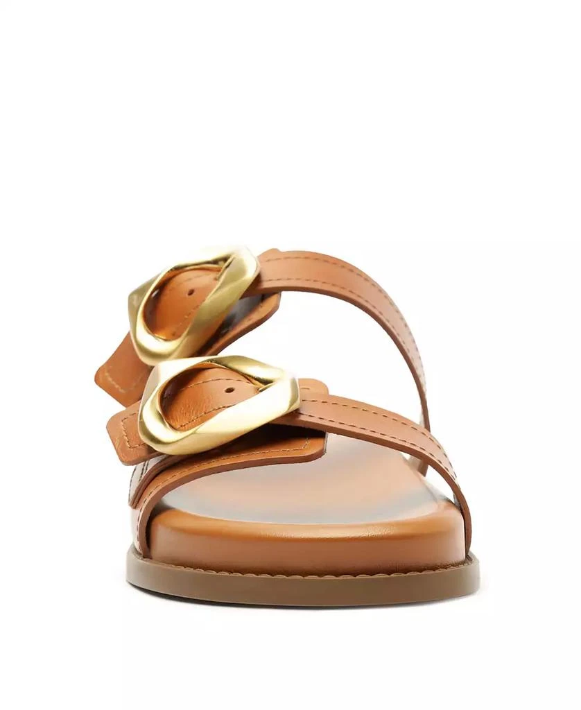 Schutz Women's Olga Sporty Round Toe Flat Sandals 8
