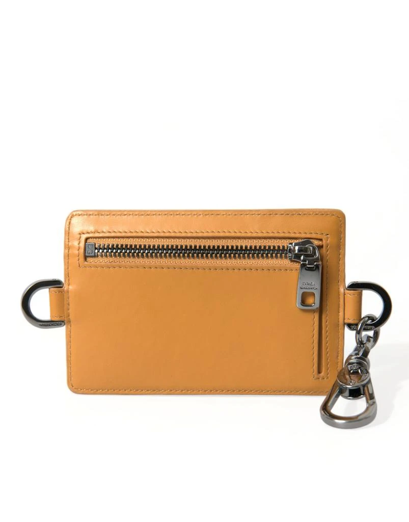 Dolce & Gabbana Calf Leather Cit Card Holder Clip On Men's Wallet 3