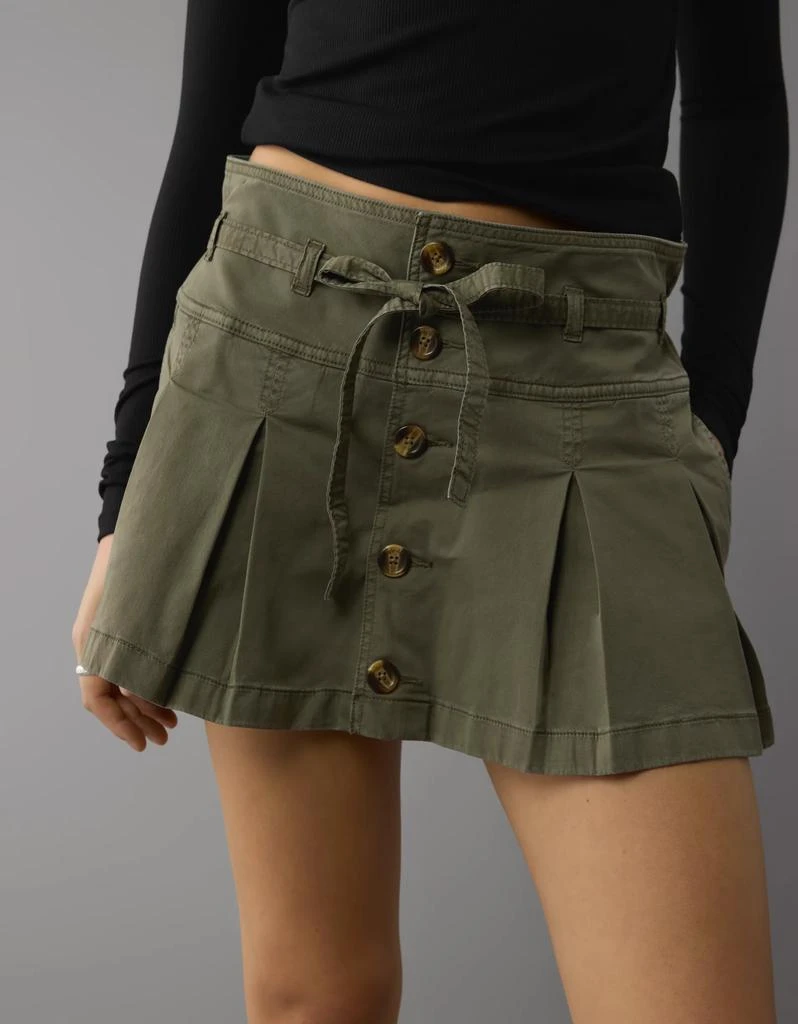 AE AE Stretch Low-Rise Pleated Mini Skort 5