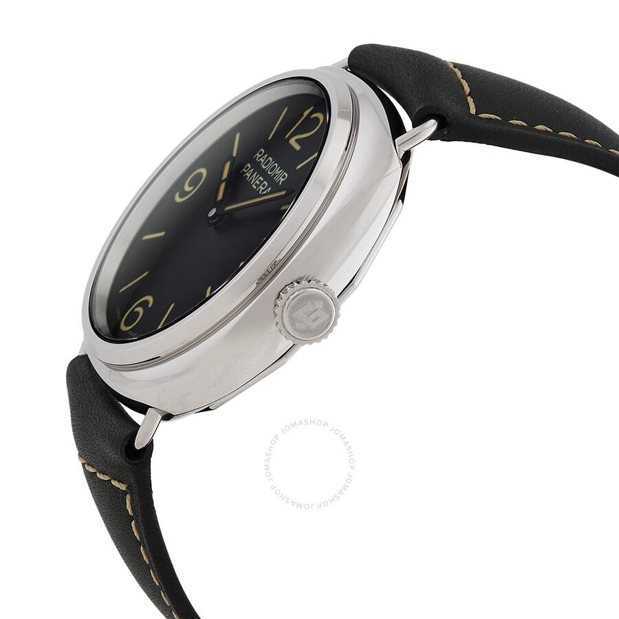 Panerai Radiomir Officine Hand Wind Black Dial Men's Watch PAM01382