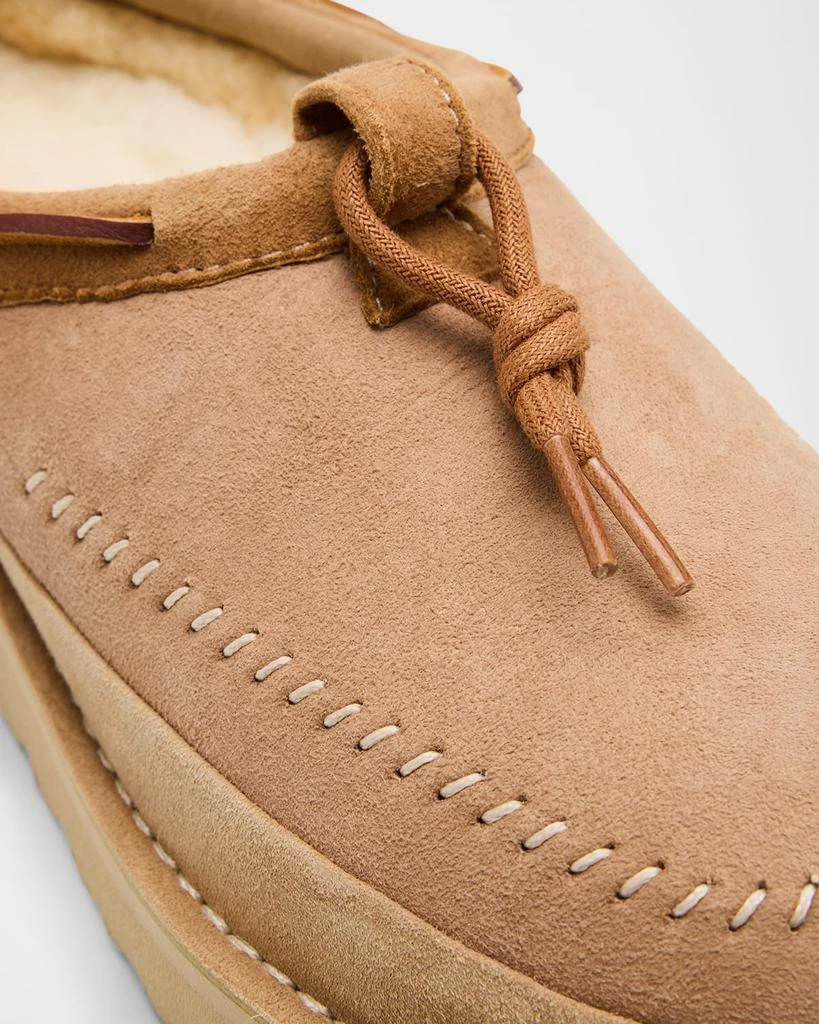 UGG Tasman Suede Shearling Moc Slippers 7