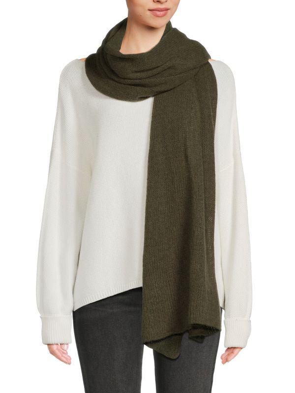 Portolano Solid Cashmere Scarf