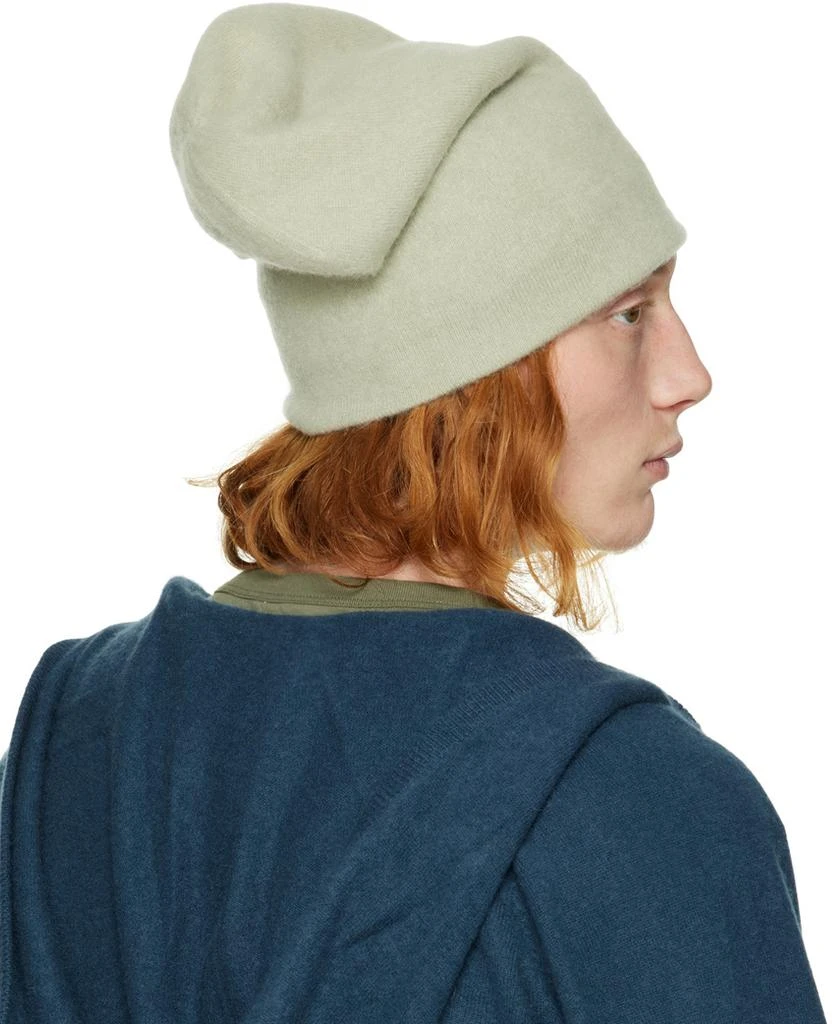 Frenckenberger Green Cashmere Beanie 3