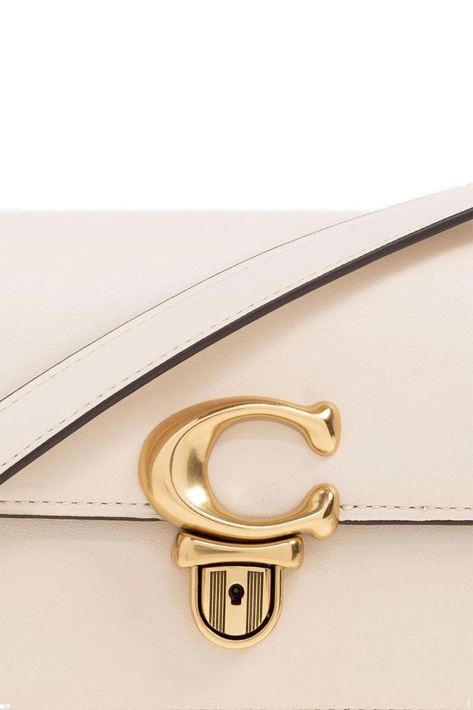 Coach Coach Studio Logo Plaque Baguette Shoulder Bag 5