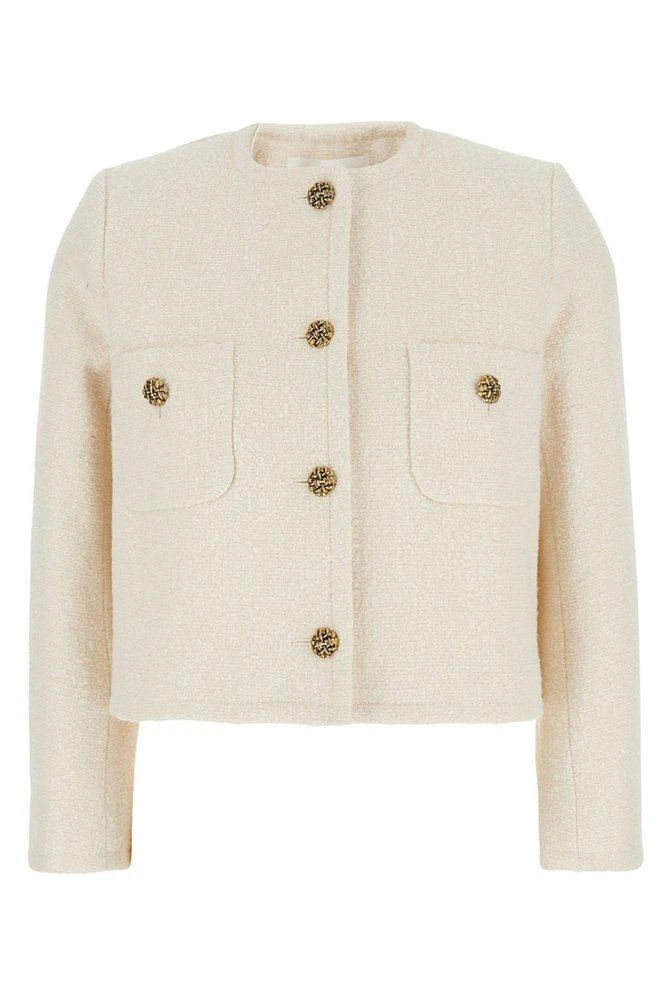 ba&sh ba&sh Meredith Cropped Pocket Blazer