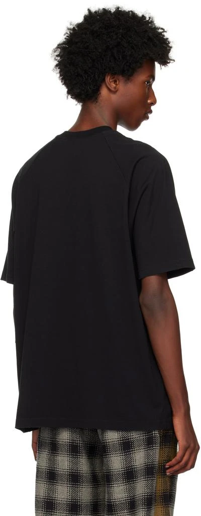 Song for the Mute Black 'Song' Raglan T-Shirt 3
