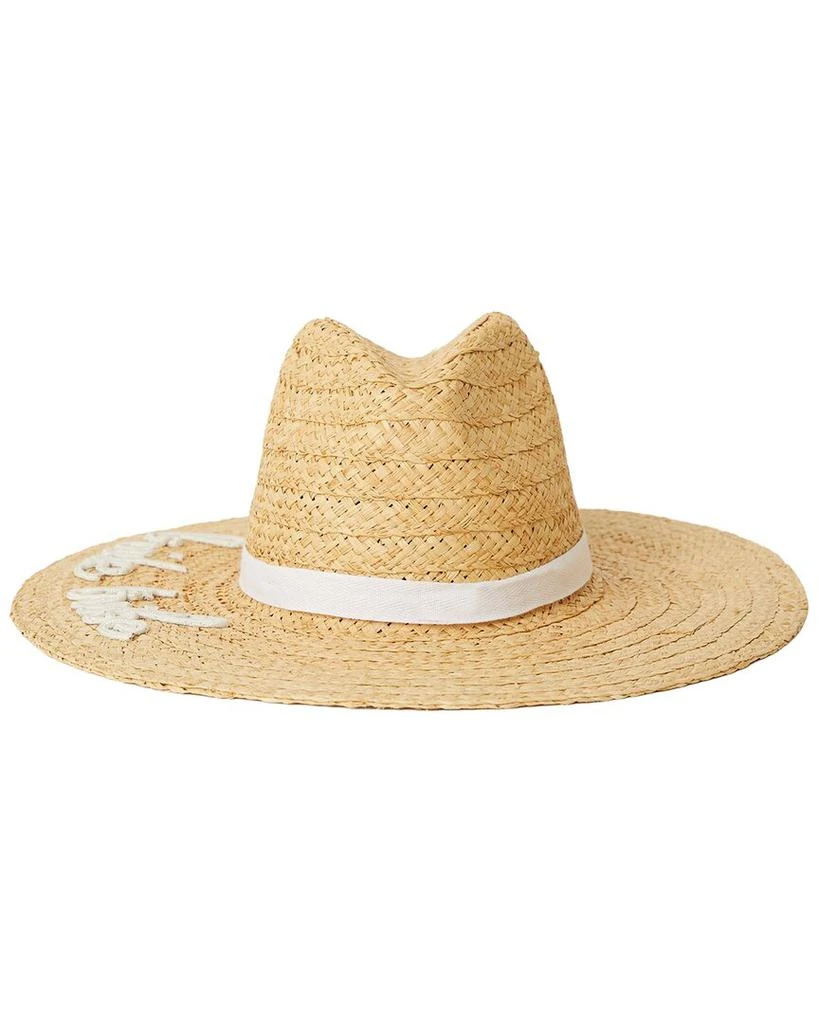 BTB Los Angeles Women\'s Cassie Rope Studded Hat in Natural Size L (MSRP $138) BTB Los Angeles Women main image 2