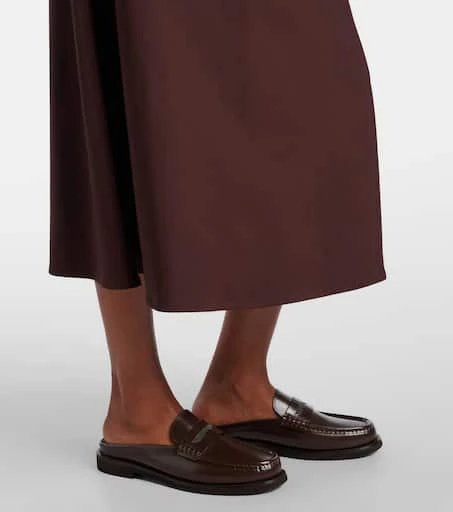 Brunello Cucinelli Wool-blend midi skirt 5