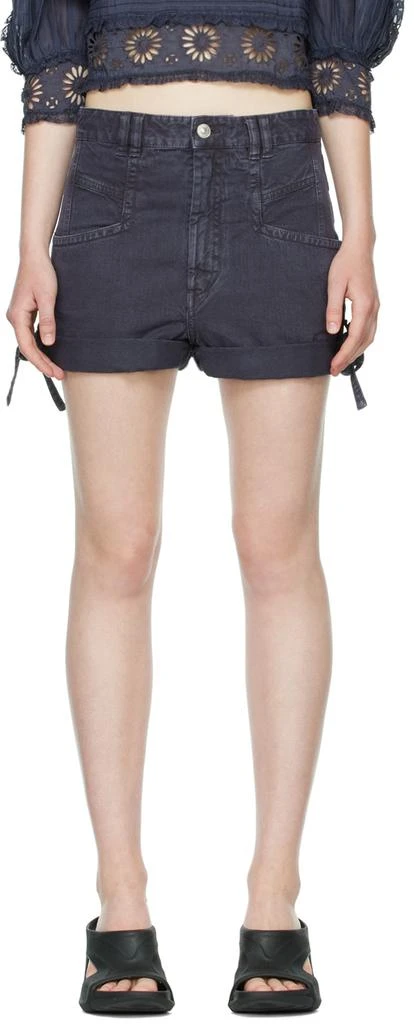 Isabel Marant Purple Naesqui Shorts 1