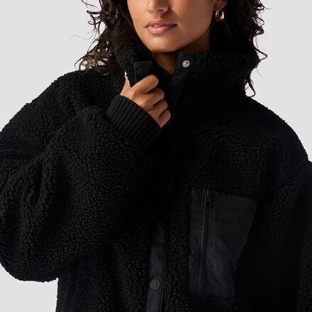 Backcountry Mixed Fabric Fleece Jacket - Women's 3