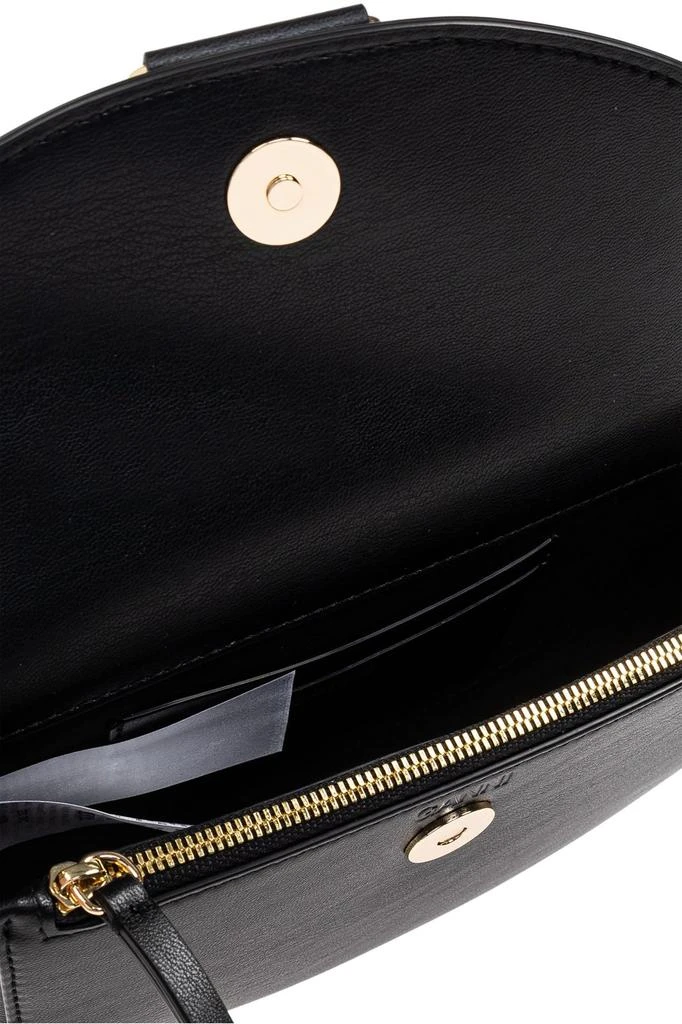 Ganni Ganni Butterfly-Clasp Chain-Link Crossbody Bag 5