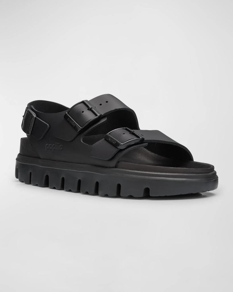 Birkenstock Milano Exquisite Leather Chunky Slingback Sandals 2