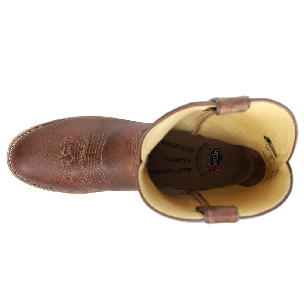 Justin Boots Clanton Round Toe Cowboy Boots 4