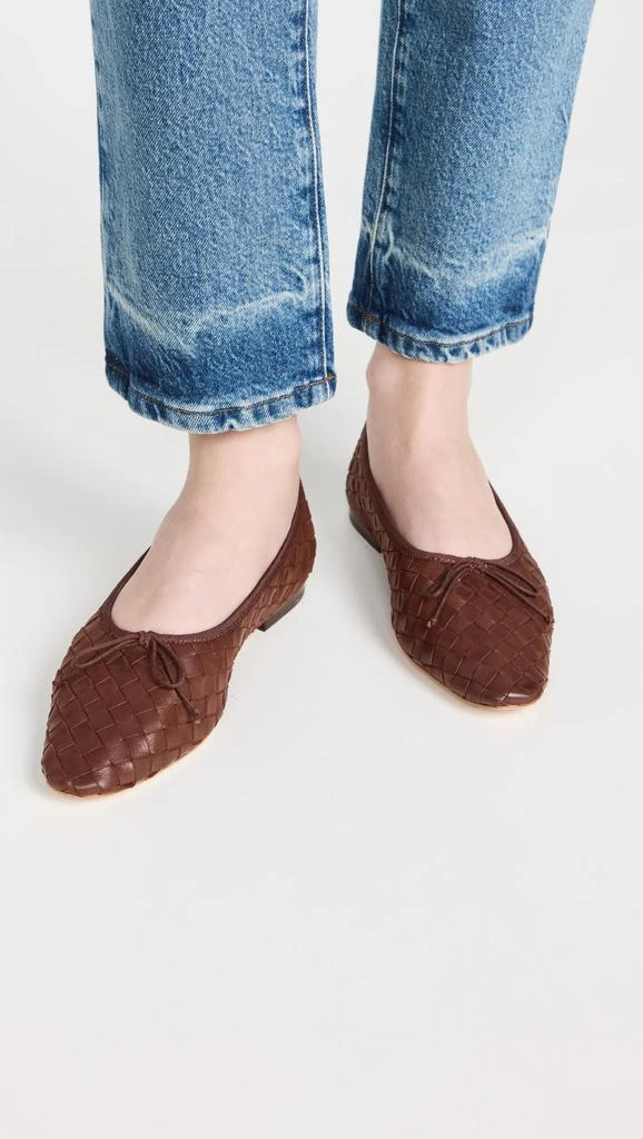 Loeffler Randall Landry Woven Leather Ballet Flats 2