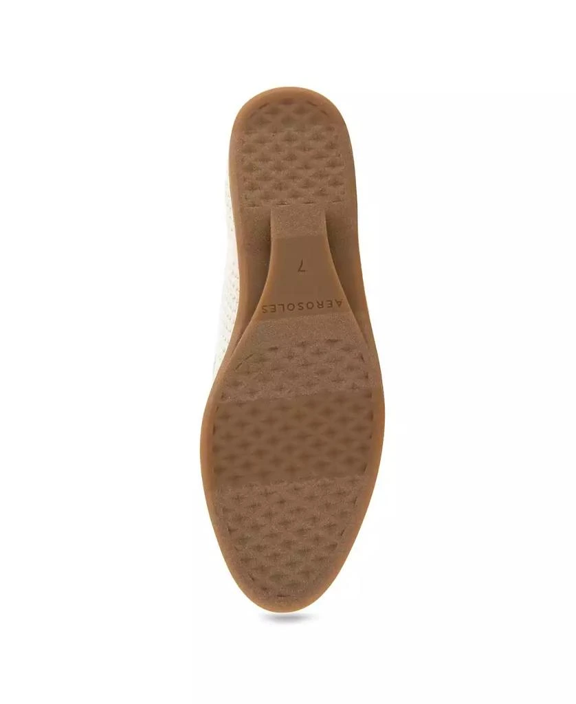 Aerosoles Women's Nanti Knit Smoking Almond Toe Slipper Flats 5