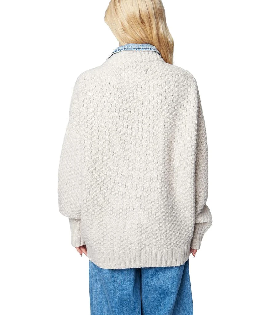 Blank NYC Denim and Knit Cardigan in Last Call 2