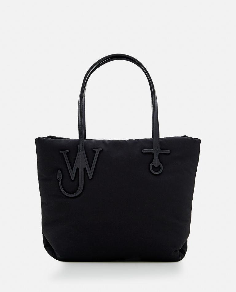 トートバッグ J W ANDERSON Black leather JWA Corner shopping bag JW Anderson Black JWA Corner Tote JW Anderson