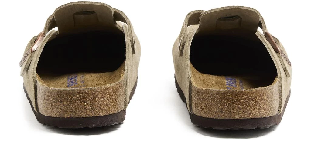 Birkenstock Boston suede leather clogs 4