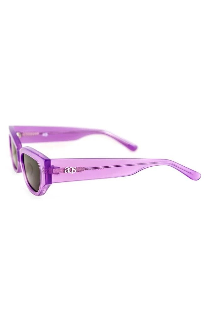 AQS Lucia 55mm Polarized Cat Eye Sunglasses 3