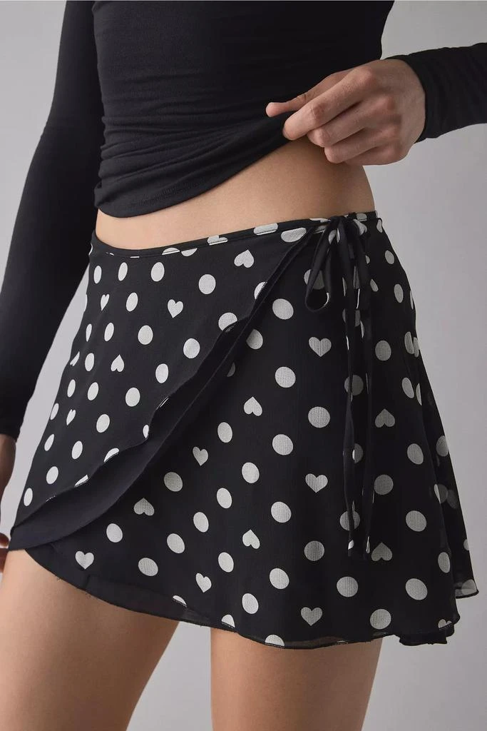 Kimchi Blue Kimchi Blue Lovers Lane Layered Wrap Mini Skirt