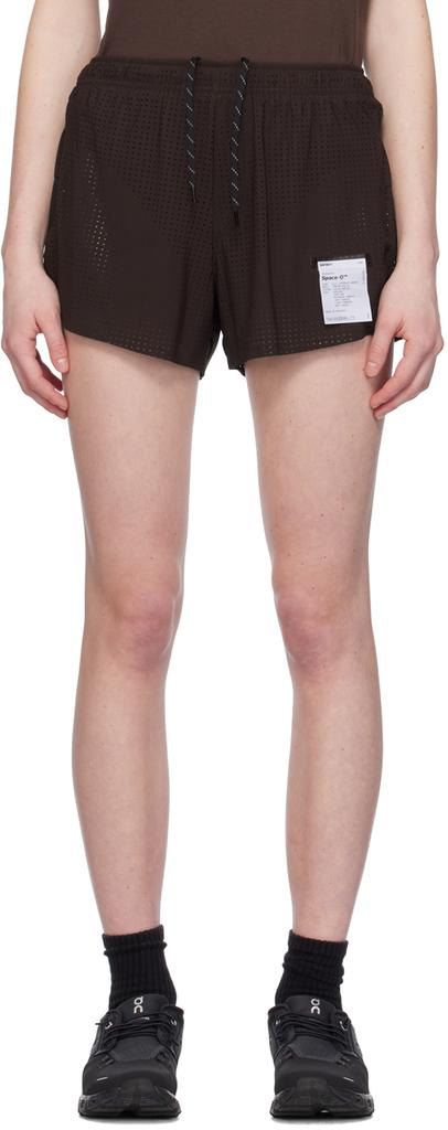 Satisfy Brown 2.5" Distance Shorts