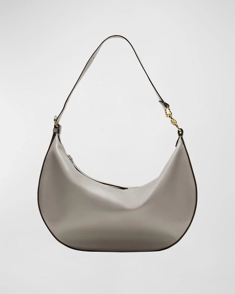 Ulla Johnson Twyla Large Calf Leather Hobo Bag 1