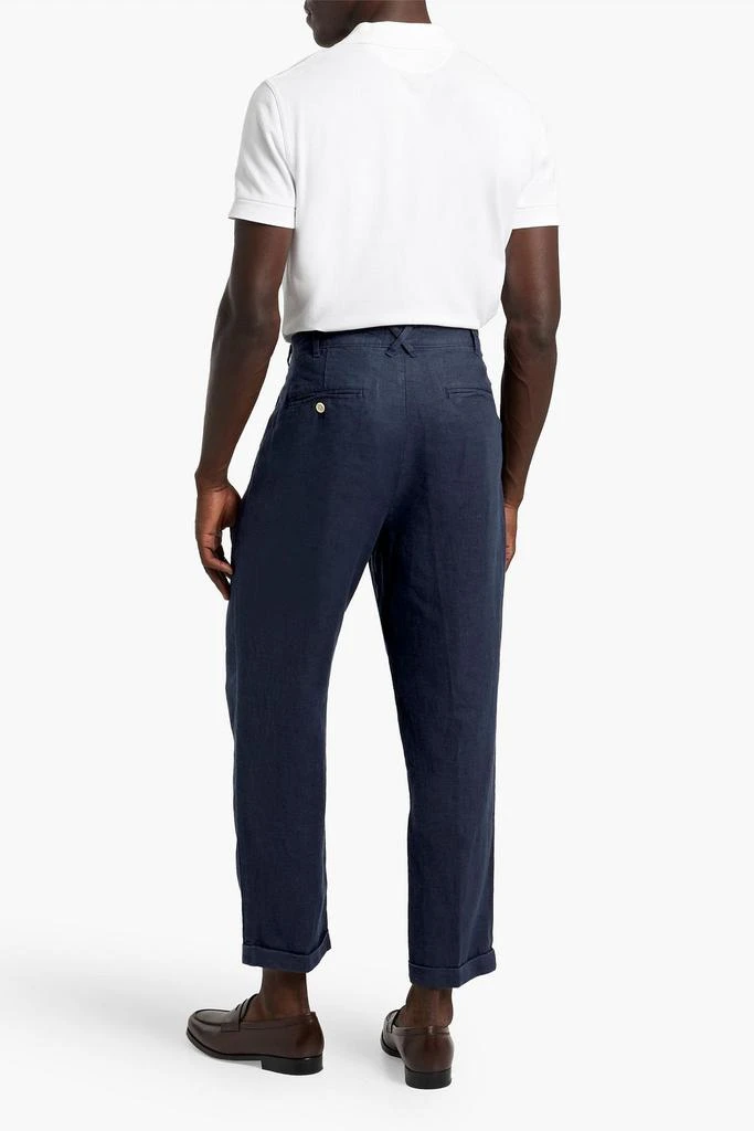 Alex Mill Pleated linen chinos 3