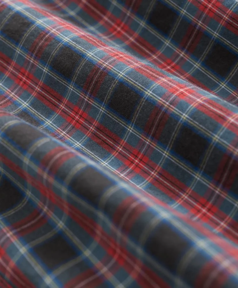 Brooks Brothers Friday Shirt, Poplin Stewart Tartan 3