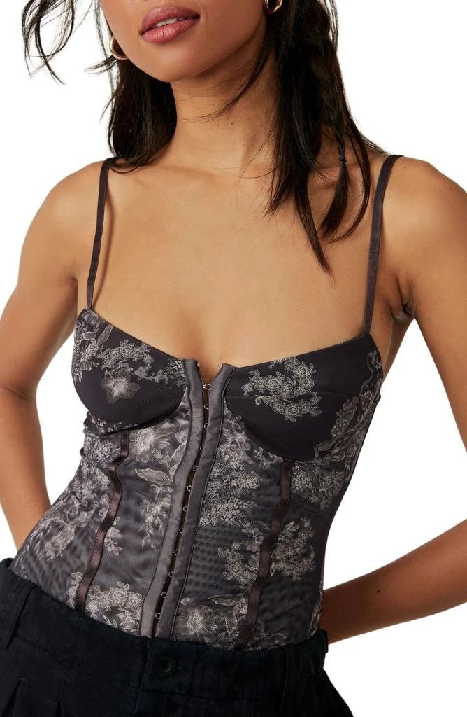 Free People Intimately FP Floral Mesh Bodysuit 1