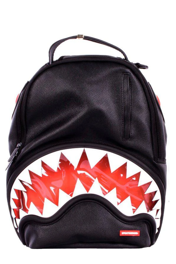 SprayGround Sprayground Logo Patch Zipped Backpack 1