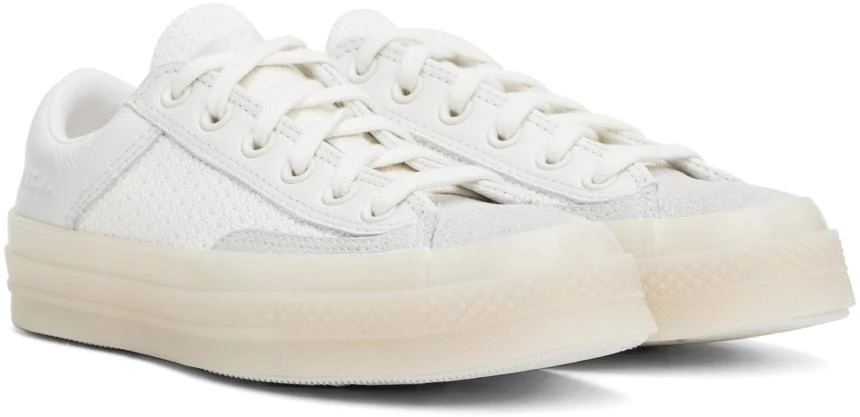 Converse White Chuck 70 Marquis Mixed Materials Low Top Sneakers 4