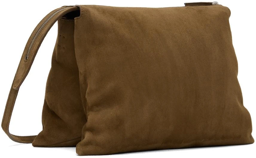 The Row Brown Nu Twin Shoulder Bag 2