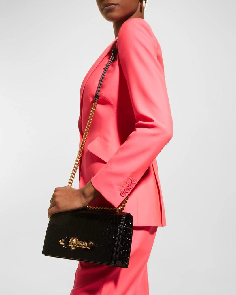Alexander McQueen Jeweled Satchel Bag 2
