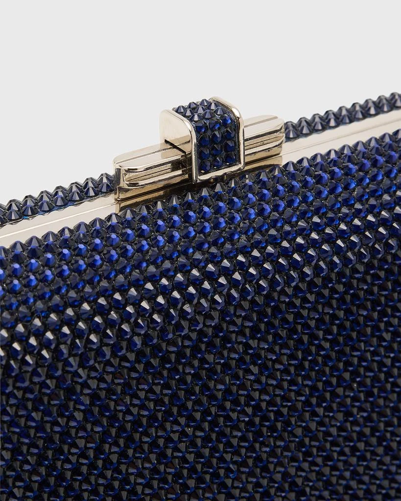 Judith Leiber Slim Slide Crystal Evening Clutch Bag 6