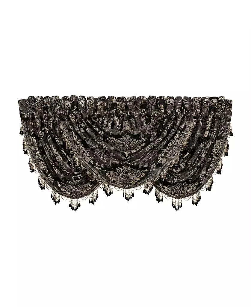 J Queen New York Windham Waterfall Window Valance, 49" x 33" 1