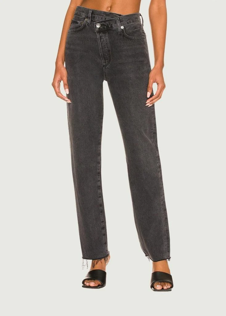 AGOLDE Agolde - Criss Cross Straight Jeans 1