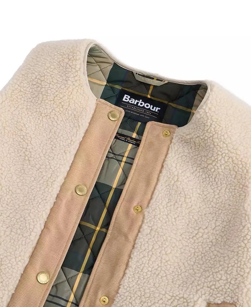 Barbour Women's Dulsie Faux-Fur Vest Liner 9