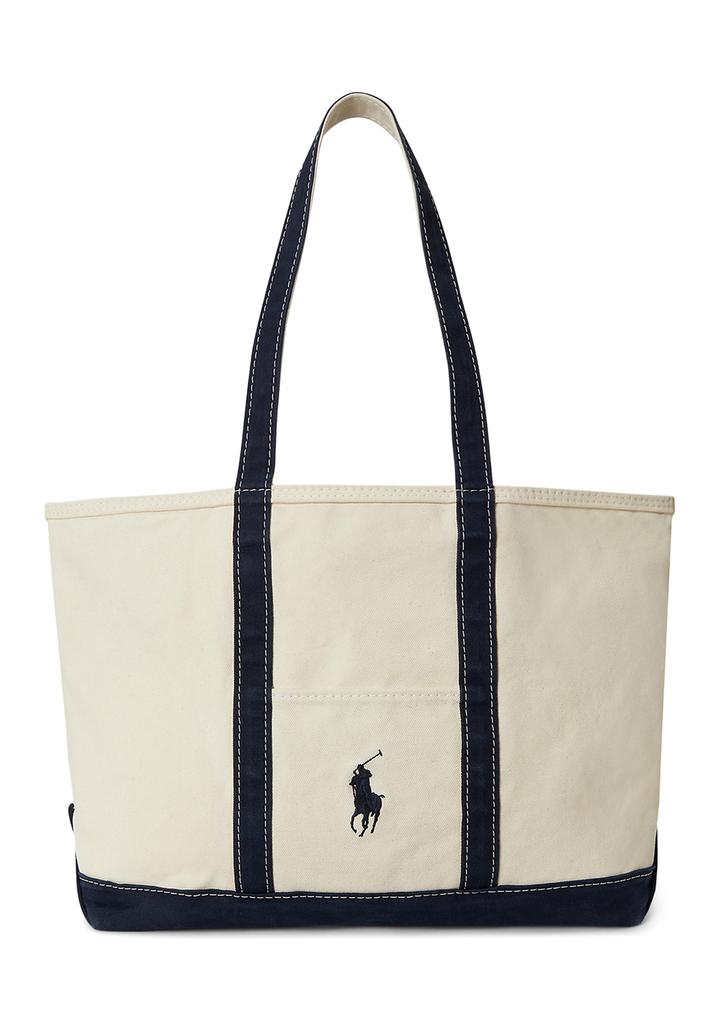 Ralph Lauren Big Pony Canvas Tote