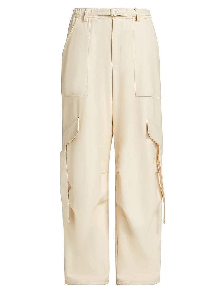 LAPOINTE Stretch Faux Leather Utility Pants 1