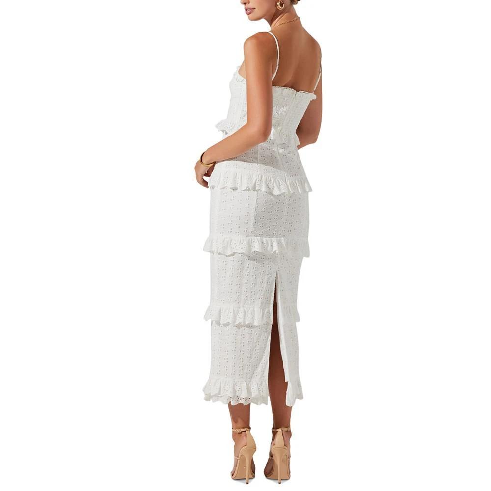 ASTR Women's Sandrima Sleeveless Ruffled Dress 2