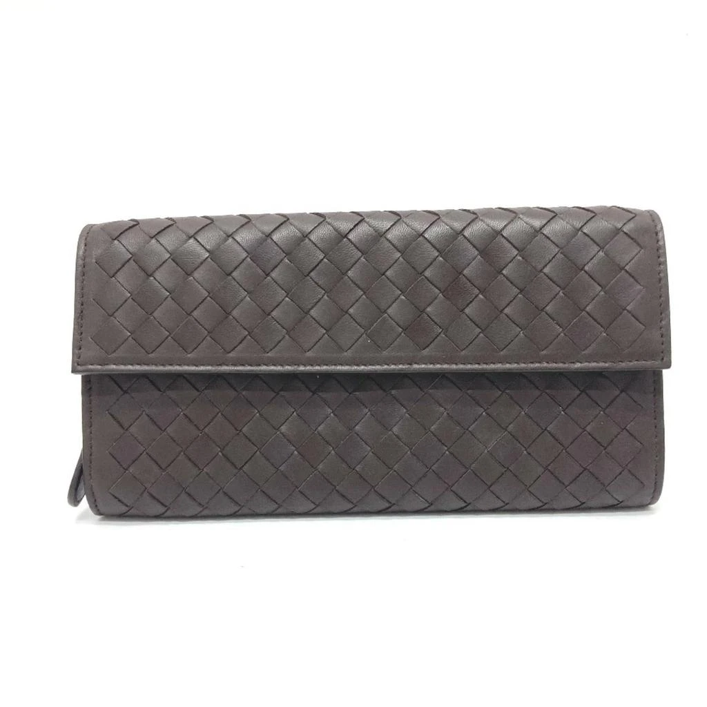 Bottega Veneta Intrecciato Intrecciato Long Wallet (Bi-Fold) (Pre-Owned)