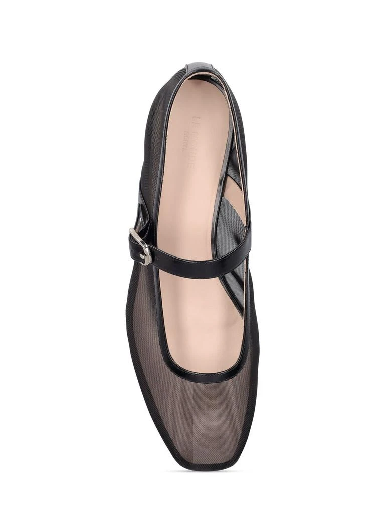 Le Monde beryl 10mm Mary Jane Mesh Ballet Flats 5