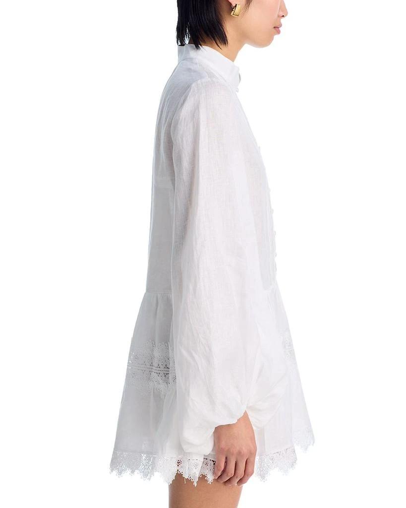 Bardot Antonia Lace Trim Mini Dress 5