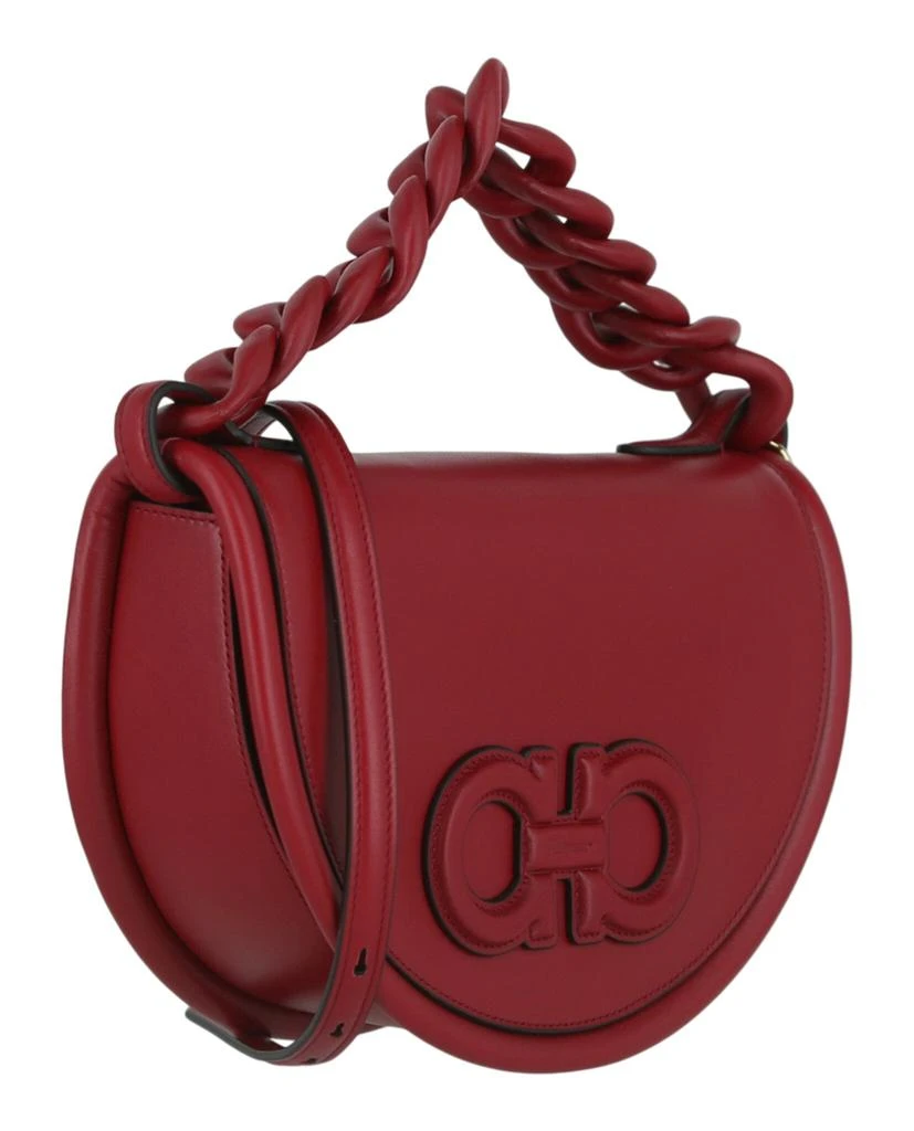 Salvatore Ferragamo Aura Chain-Linked Shoulder Bag 2